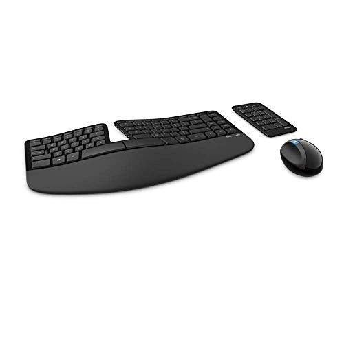 Ergonomic Wireless Keyboard & Mouse Combo