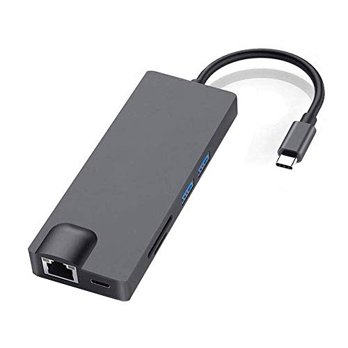 8-in-1 USB-C Docking Station with 4K HDMI & Gigabit Ethernet