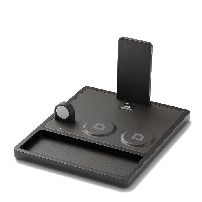 Quad Tray - 4-in-1 MagSafe Magnetic Wireless Charger with iPad Stand Support