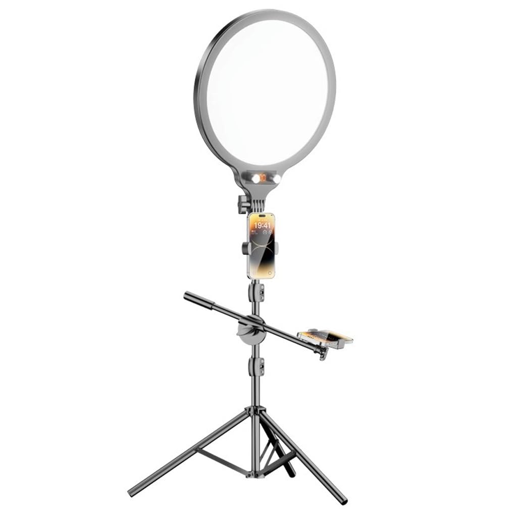 Circular LED Fill Light with Phone Holder