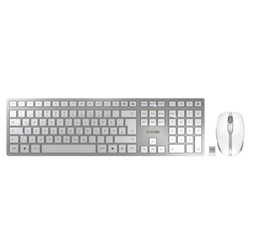 Wireless Keyboard & Mouse Combo with Adjustable DPI