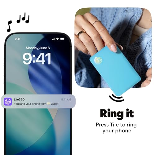 Slim Bluetooth Wallet & Item Tracker