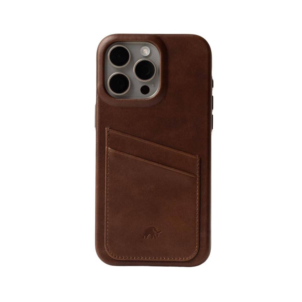Bullstrap Premium Leather Portfolio Phone Case