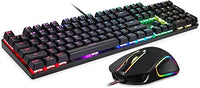 Wired Mechanical Keyboard & Mouse Combo with Backlight