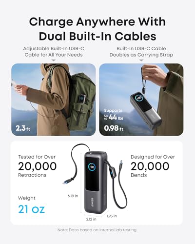 Anker Laptop Power Bank & Soundcore Liberty 5 Pro (Bundle)