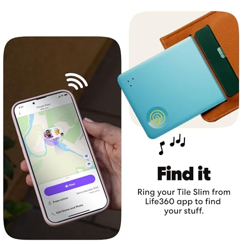 Slim Bluetooth Wallet & Item Tracker