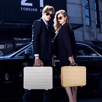 Premium Aluminum Laptop Briefcase with Organizer