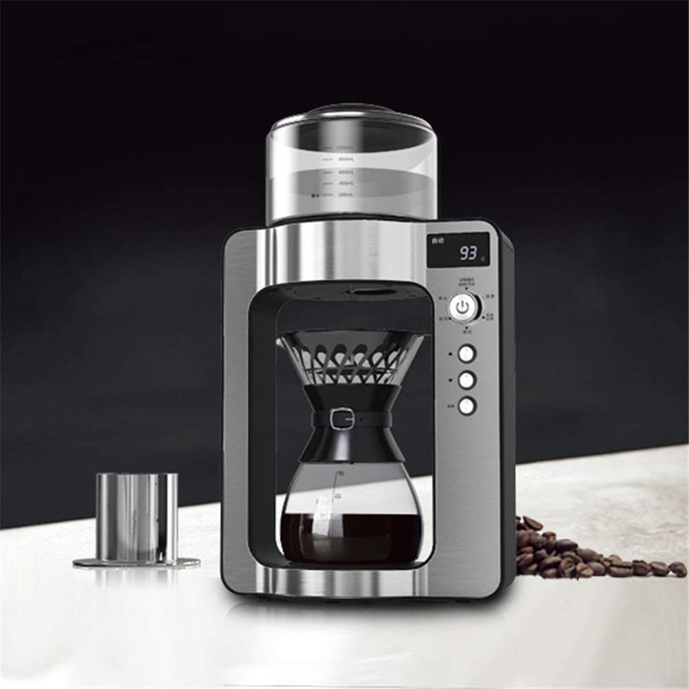 5-Cup Automatic Coffee Maker with Glass Carafe