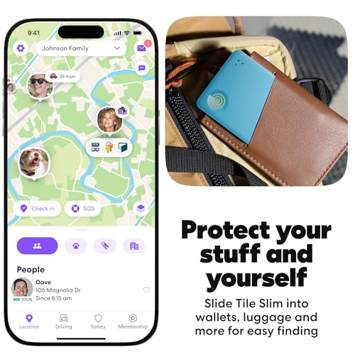 Slim Bluetooth Wallet & Item Tracker