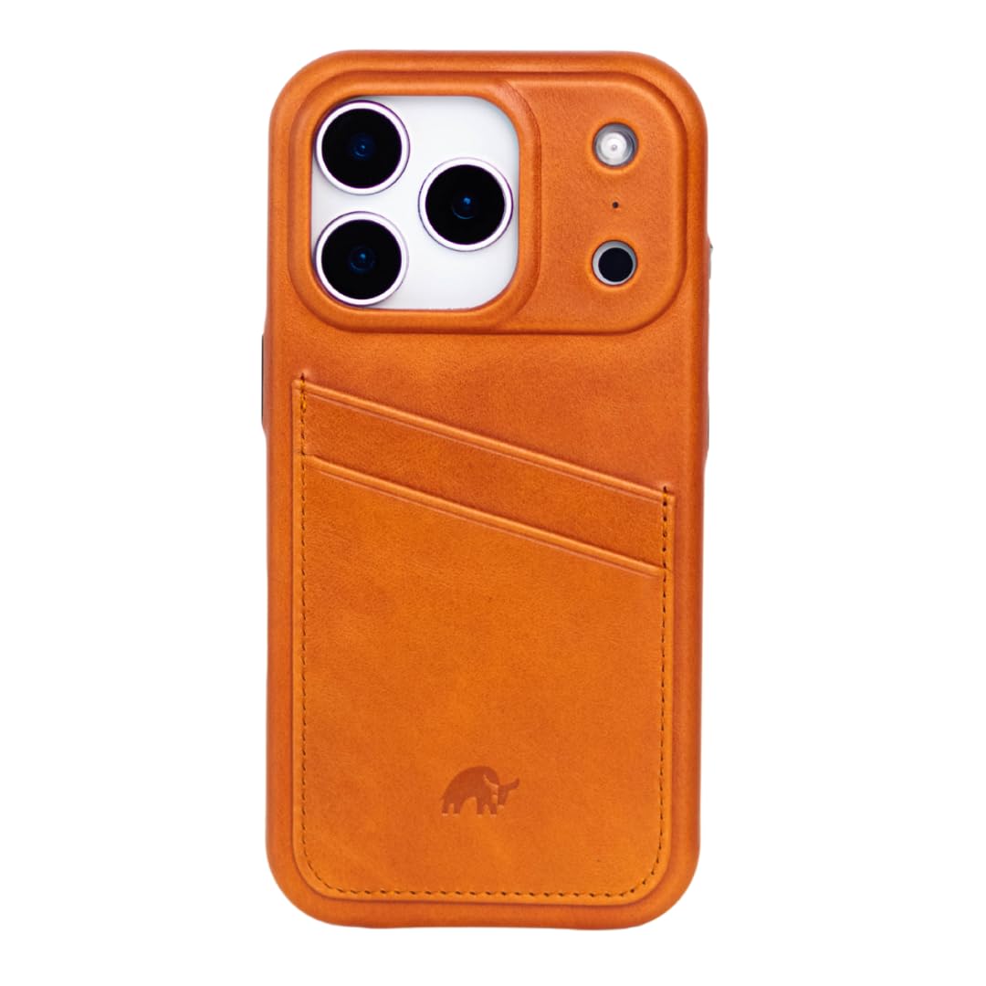 Bullstrap Premium Leather Portfolio Phone Case