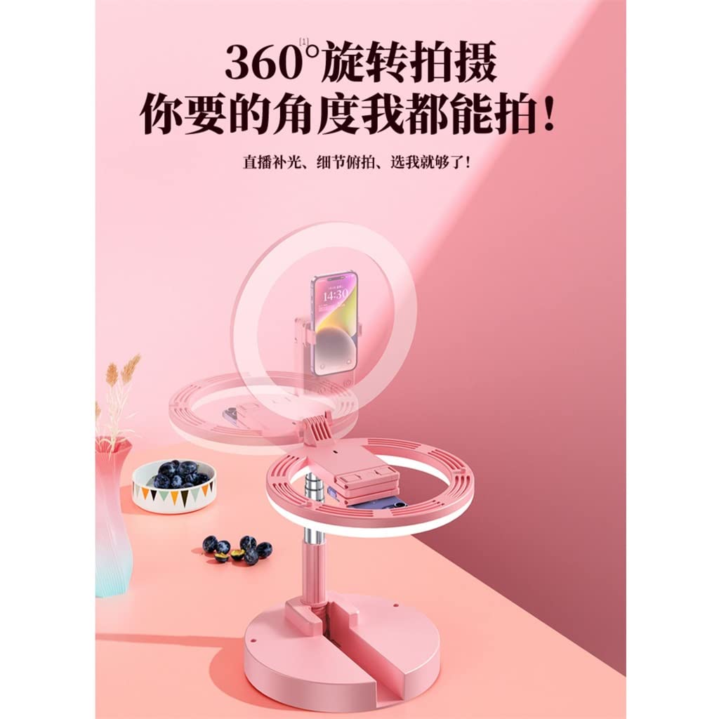 Rechargeable Fill Light with Phone Holder