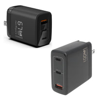 67W/100W GaN USB-C Fast Charger with USB-A