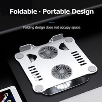 Foldable Aluminum Laptop Cooling Stand