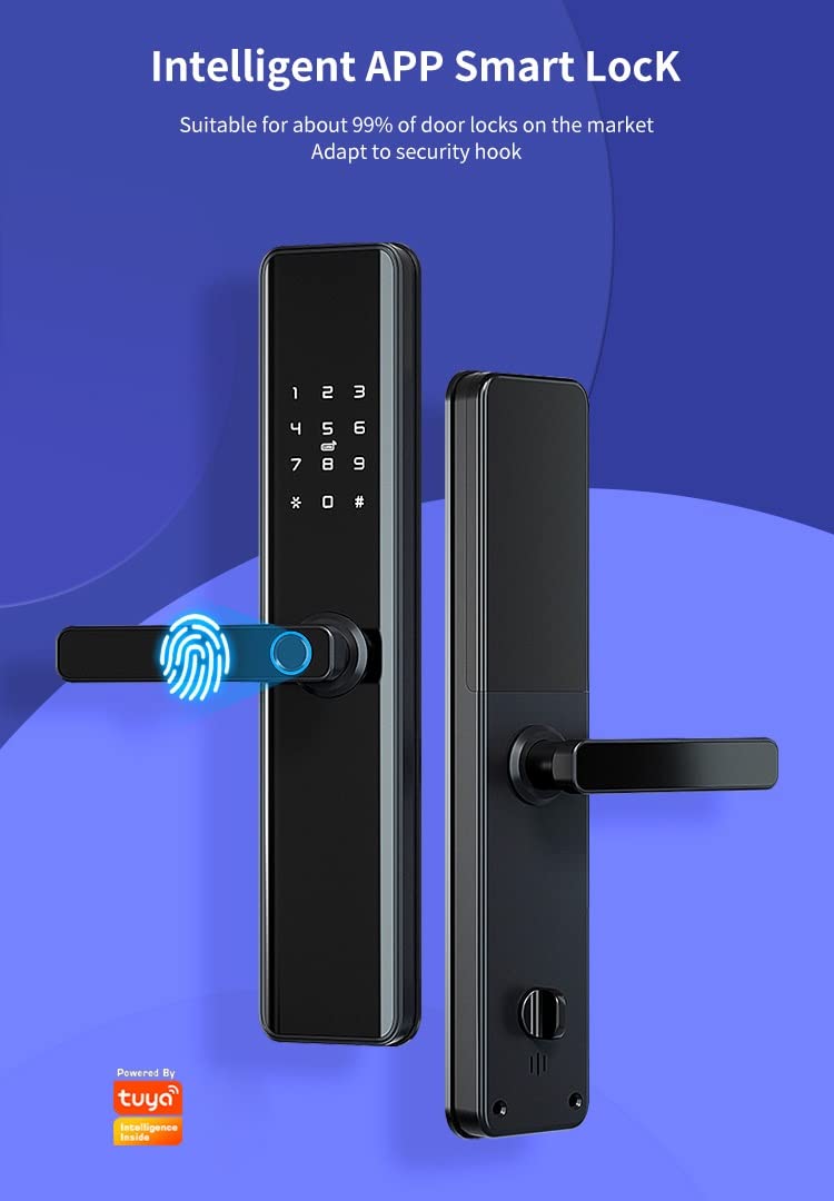 Smart WiFi Fingerprint Door Lock