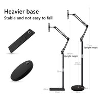 Telescopic 360° Floor Stand for Tablets & Phones