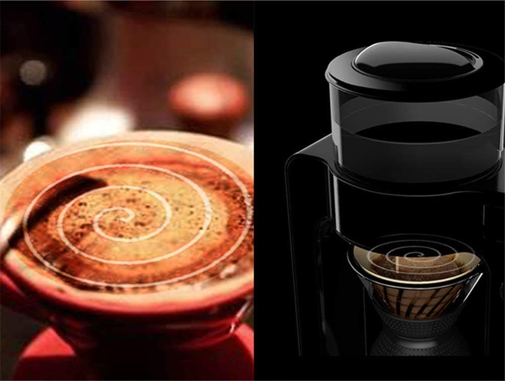 5-Cup Automatic Coffee Maker with Glass Carafe