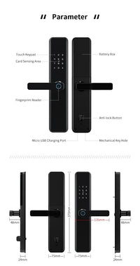 Smart WiFi Fingerprint Door Lock