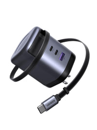 Retractable USB-C GaN Charger Kit – 4 Pack