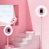 Rechargeable Fill Light with Phone Holder