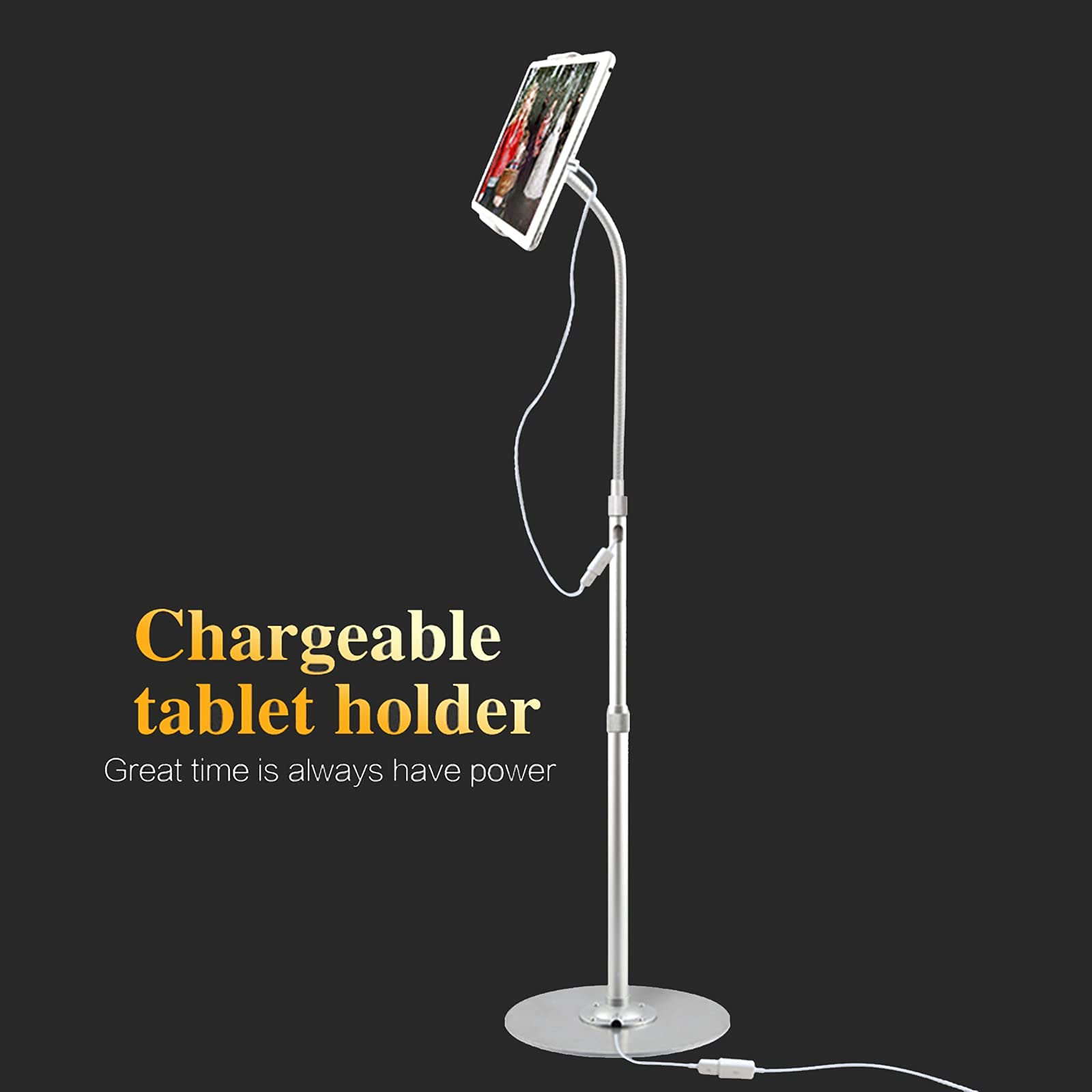 Adjustable Floor Stand for Tablets & Phones