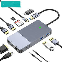 USB 3.0 Triple Display Docking Station with Dual HDMI & VGA