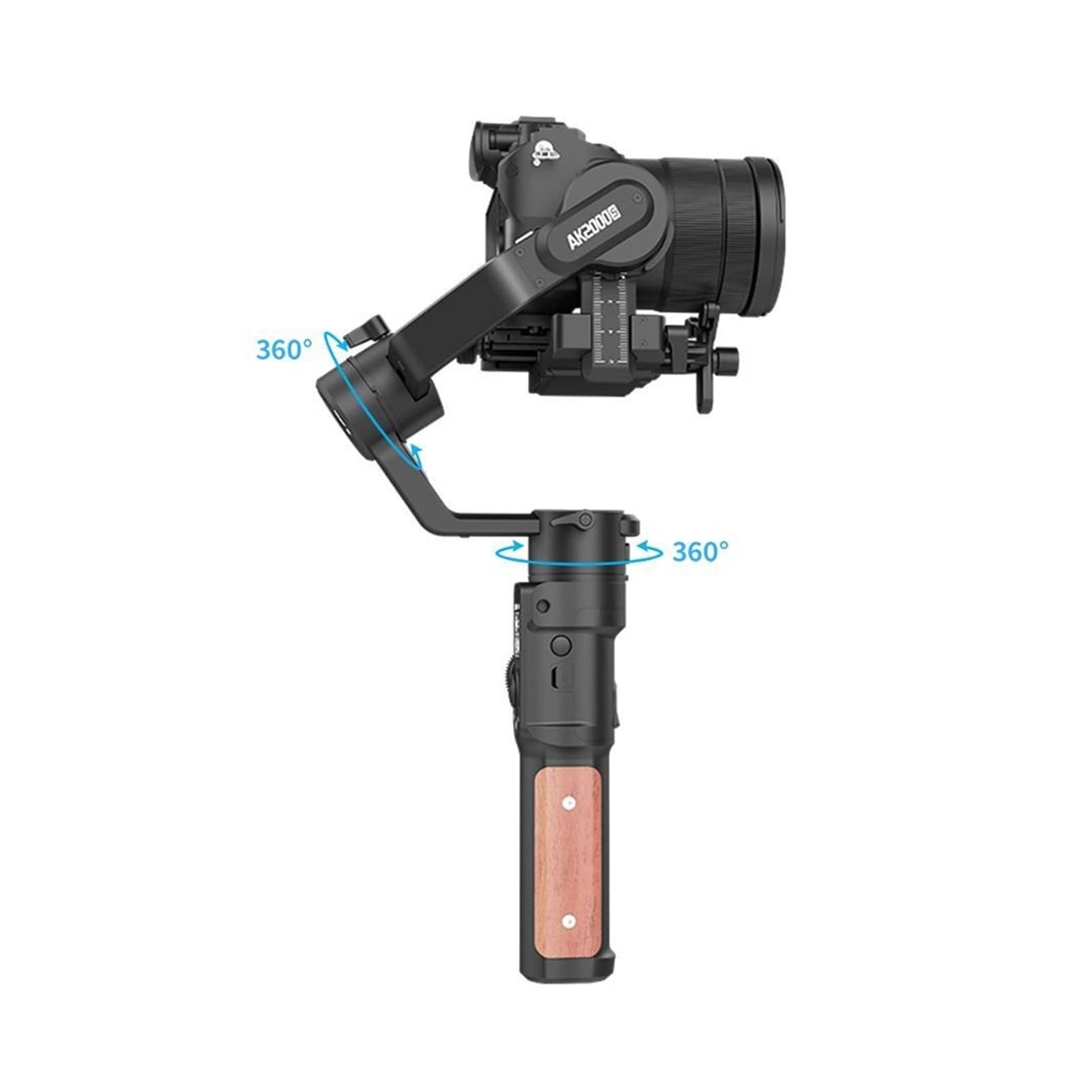Handheld Camera Gimbal Stabilizer for DSLR & Mirrorless Cameras