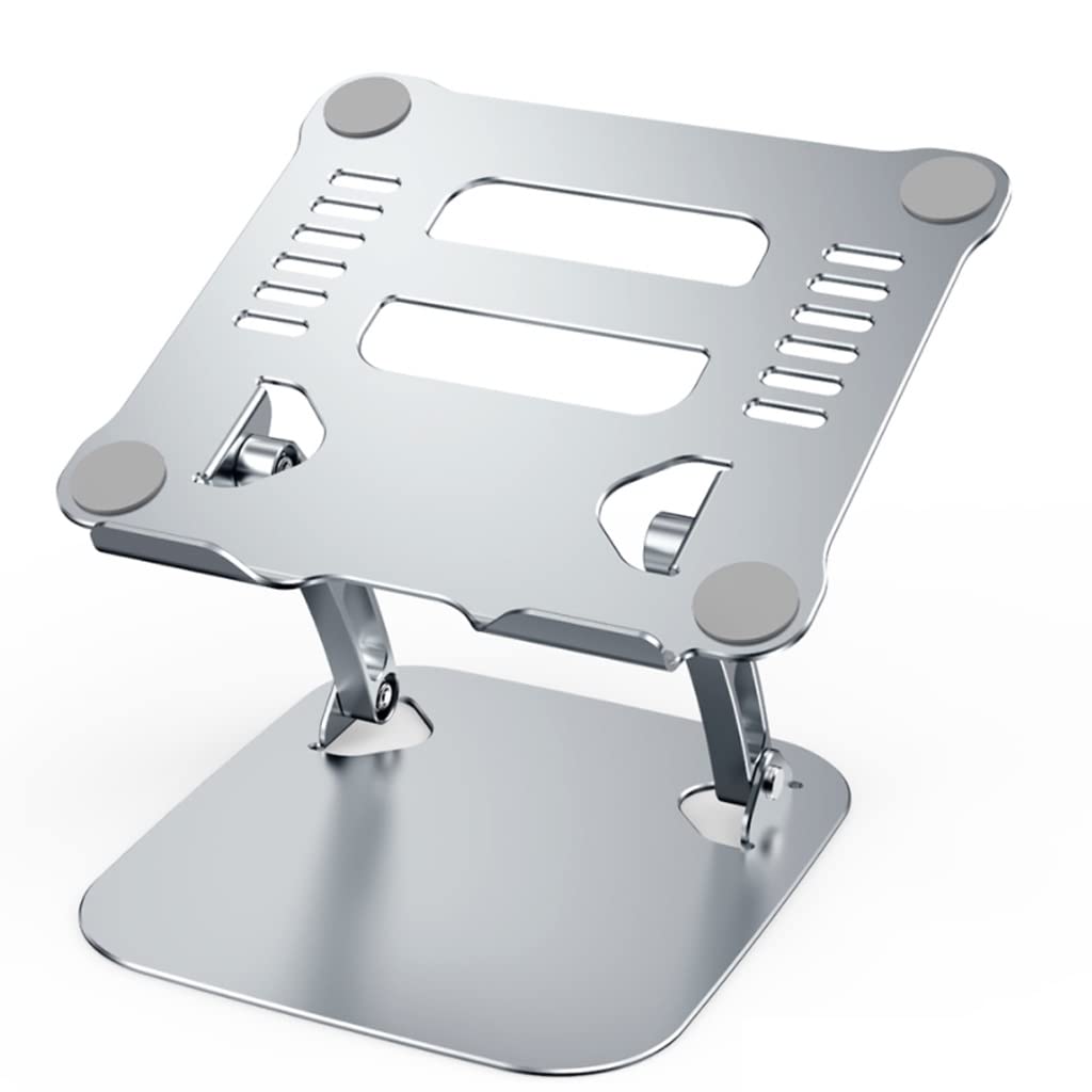 Adjustable Aluminum Laptop Stand for Desk & Bed