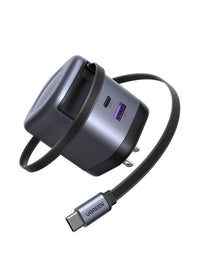 Retractable USB-C GaN Charger Kit – 4 Pack