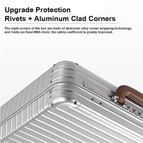 Premium Aluminum Laptop Briefcase with Organizer