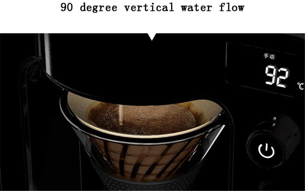 5-Cup Automatic Coffee Maker with Glass Carafe