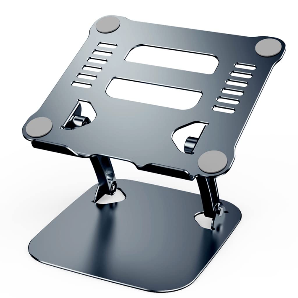 Adjustable Aluminum Laptop Stand for Desk & Bed