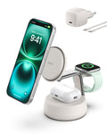 3-in-1 25W Magnetic Wireless Charging Stand