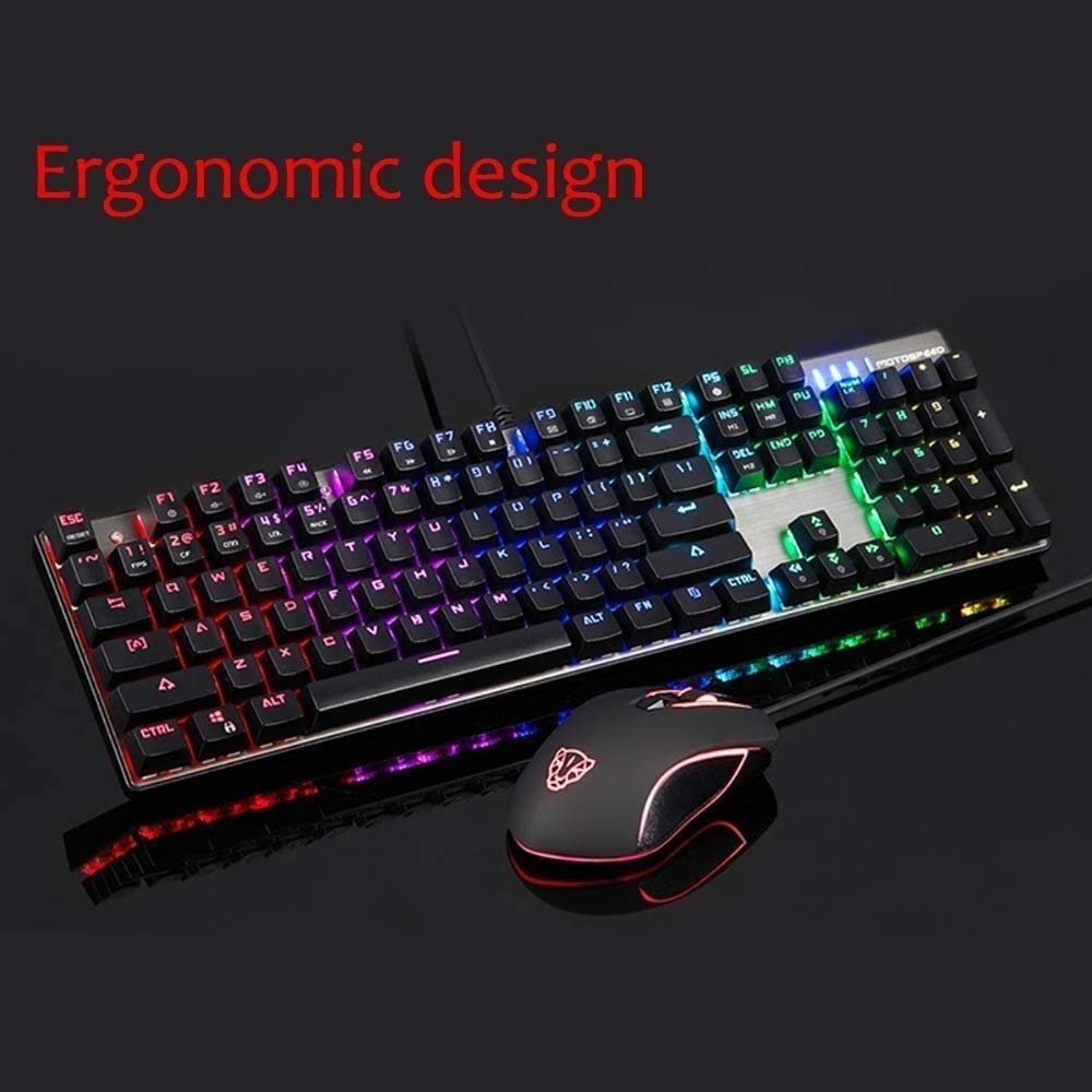 RGB Wired Gaming Keyboard & Mouse Combo
