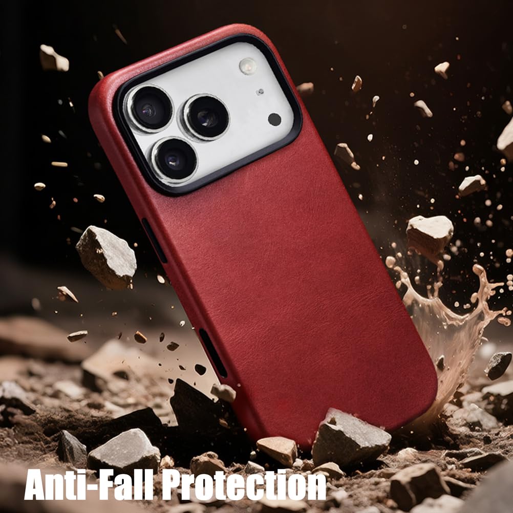 Ultra Thin Leather Case for iPhone 17 Series