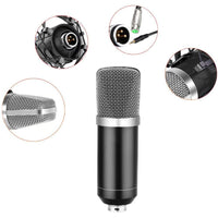 Condenser Microphone Kit with Adjustable Boom Arm