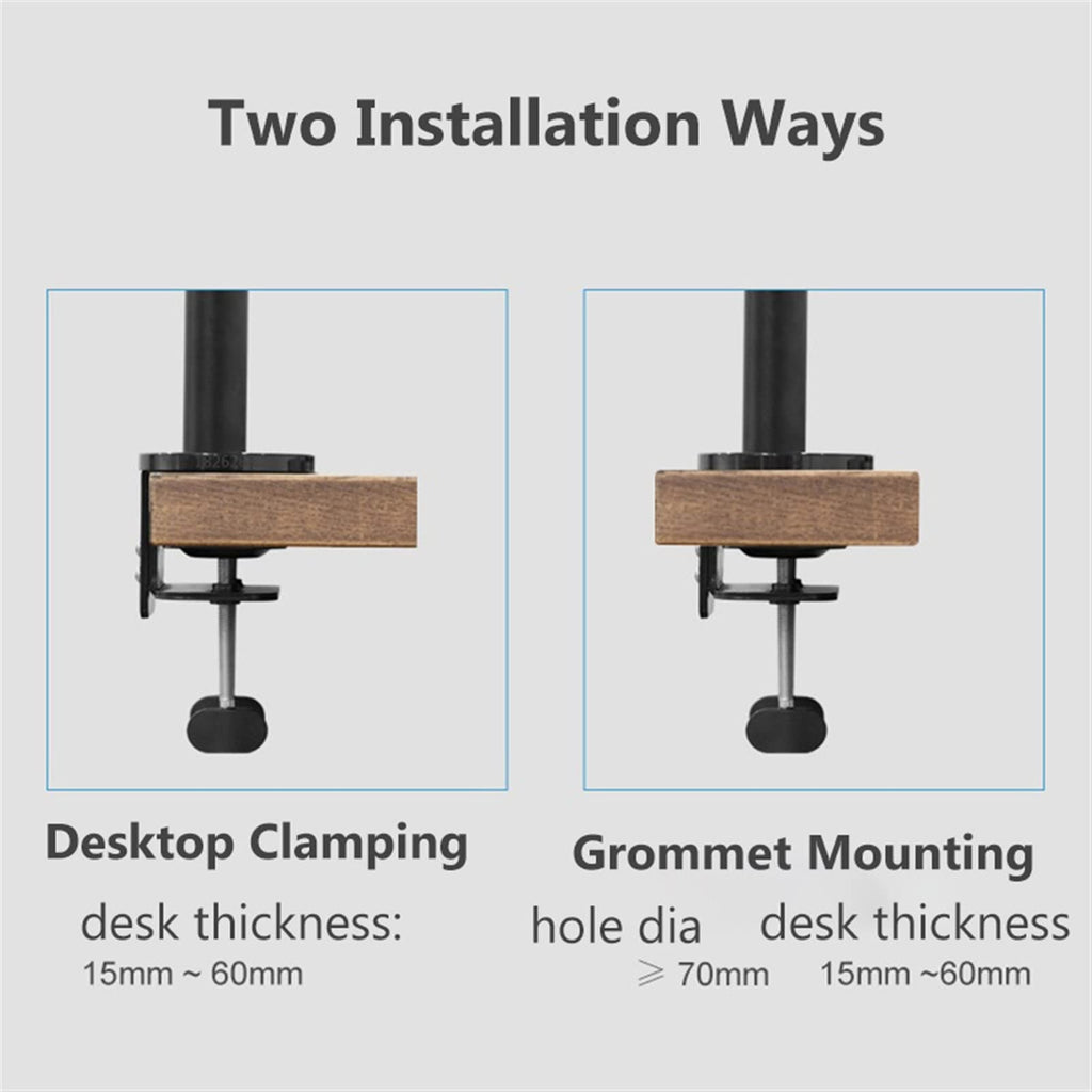 6-in-1 Desktop Streaming Stand with Ring Light & Microphone Mount