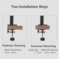 6-in-1 Desktop Streaming Stand with Ring Light & Microphone Mount