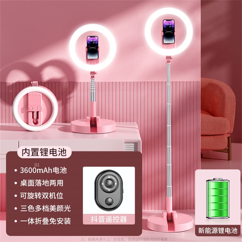 Rechargeable Fill Light with Phone Holder