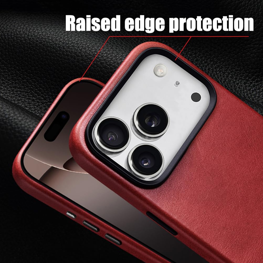 Ultra Thin Leather Case for iPhone 17 Series
