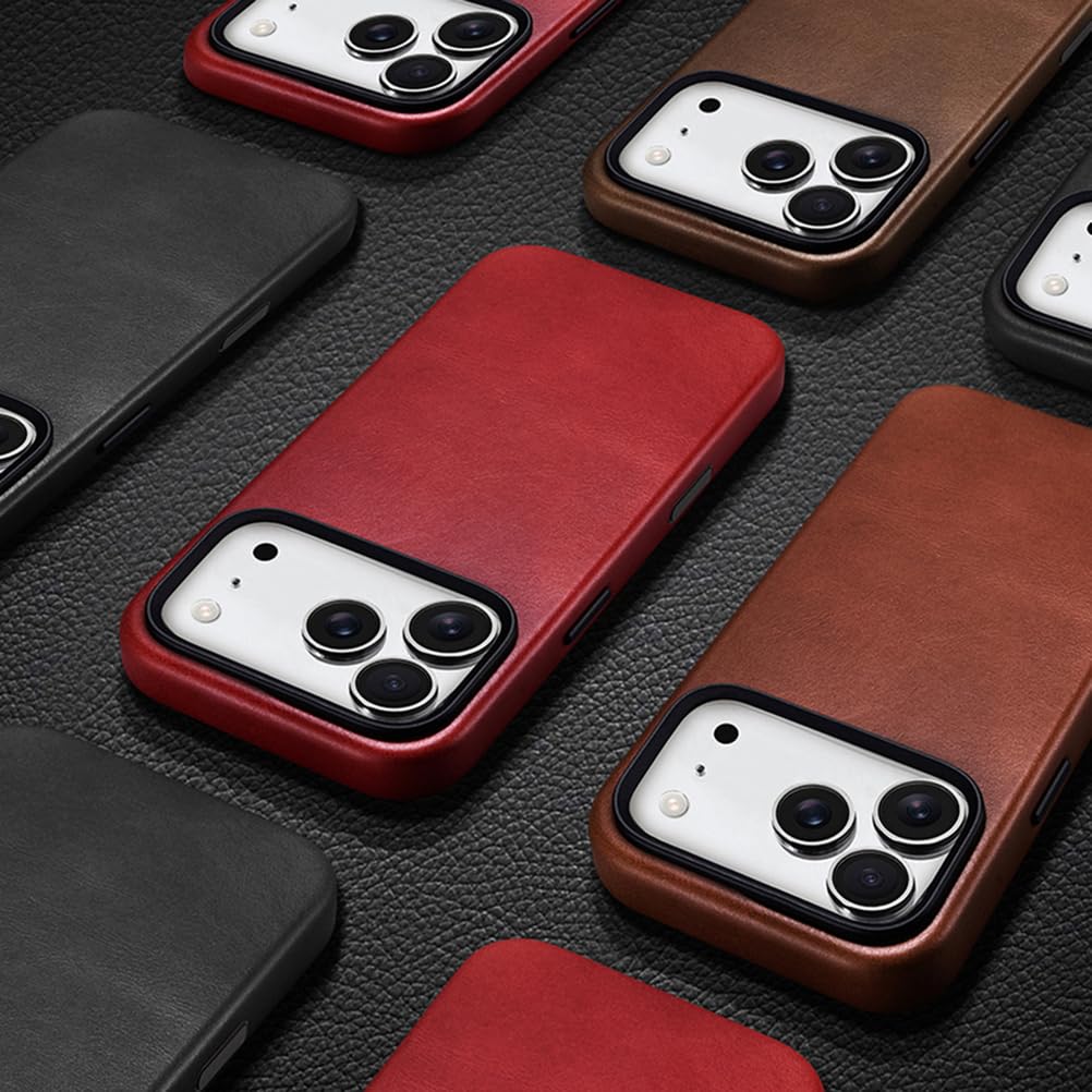 Ultra Thin Leather Case for iPhone 17 Series