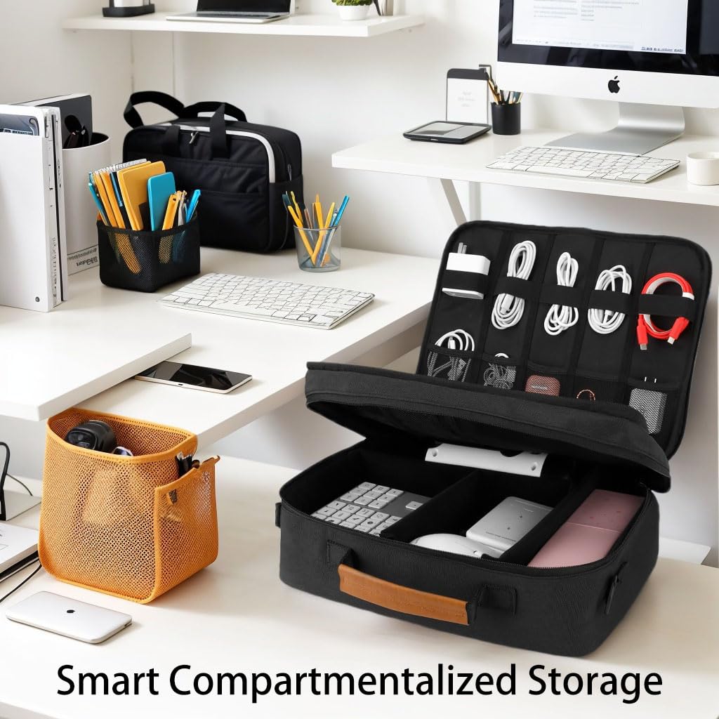 Extra Large Electronics Organizer Travel Case