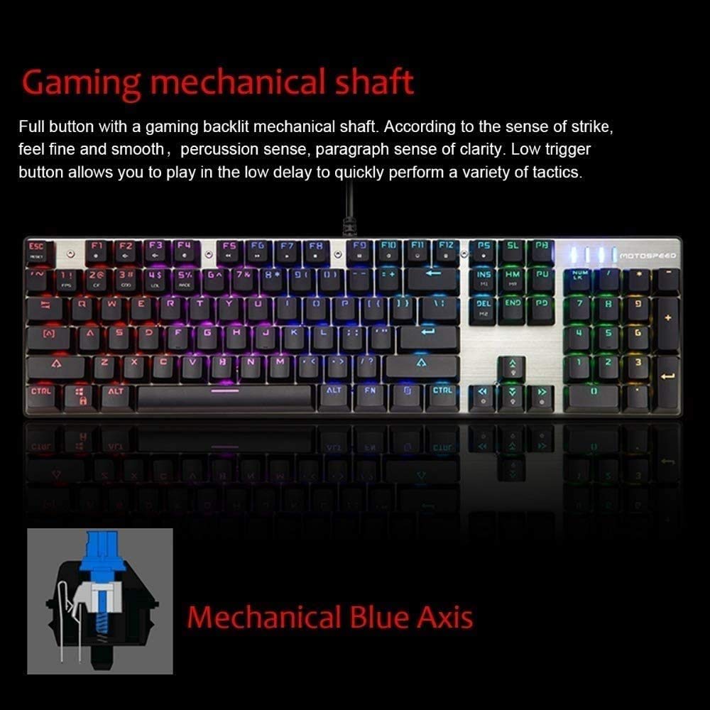 RGB Wired Gaming Keyboard & Mouse Combo