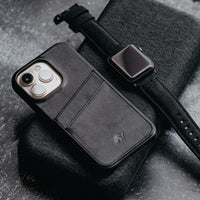 Bullstrap Premium Leather Portfolio Phone Case
