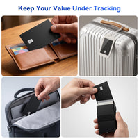 Ultra-Slim Rechargeable Wallet Tracker Card