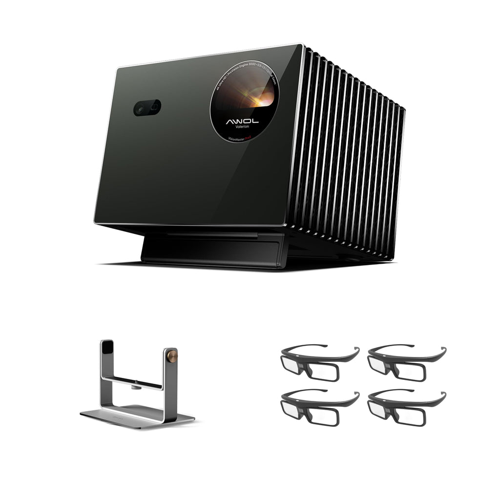 AWOL Valerion Projector with Stand and Glasses