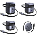 Retractable USB-C GaN Charger Kit – 4 Pack