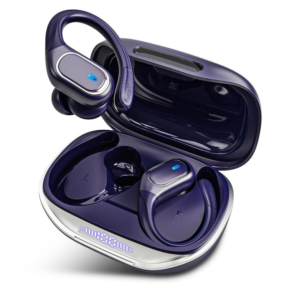 Bluetooth 5.3 Sports Earbuds with LED Charging Case