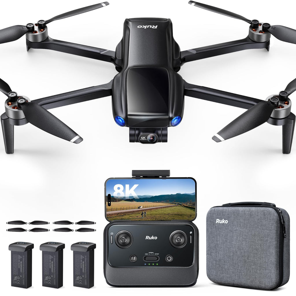 Ruko Drone with Camera for Adults 4K Video & 8K Photo, 96 Mins Flight Time