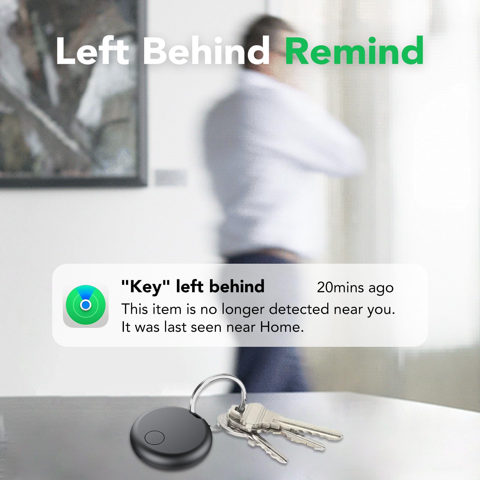 Bluetooth Item Tracker Tags – 4 Pack