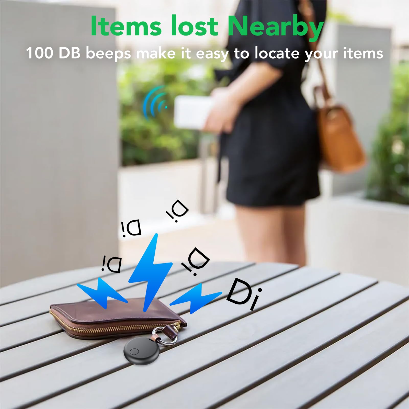 Bluetooth Item Tracker Tags – 4 Pack